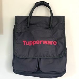 Tupperware Consultant Bag Grey with Pink Logo